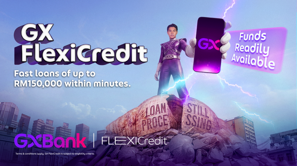 Through the GXBank app, applicants can easily submit their documents and access their credit line in as little as ten minutes.
