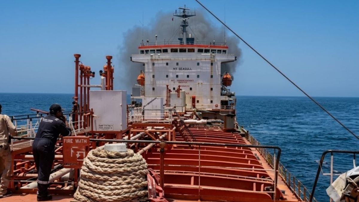 The cause of the fire, which hit the vessel at 1.30pm local 
