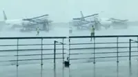 Three parked aircraft damaged at Delhi airport amid strong winds