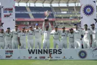 Suthar stars on debut as India crush Afghanistan in biggest Test victory