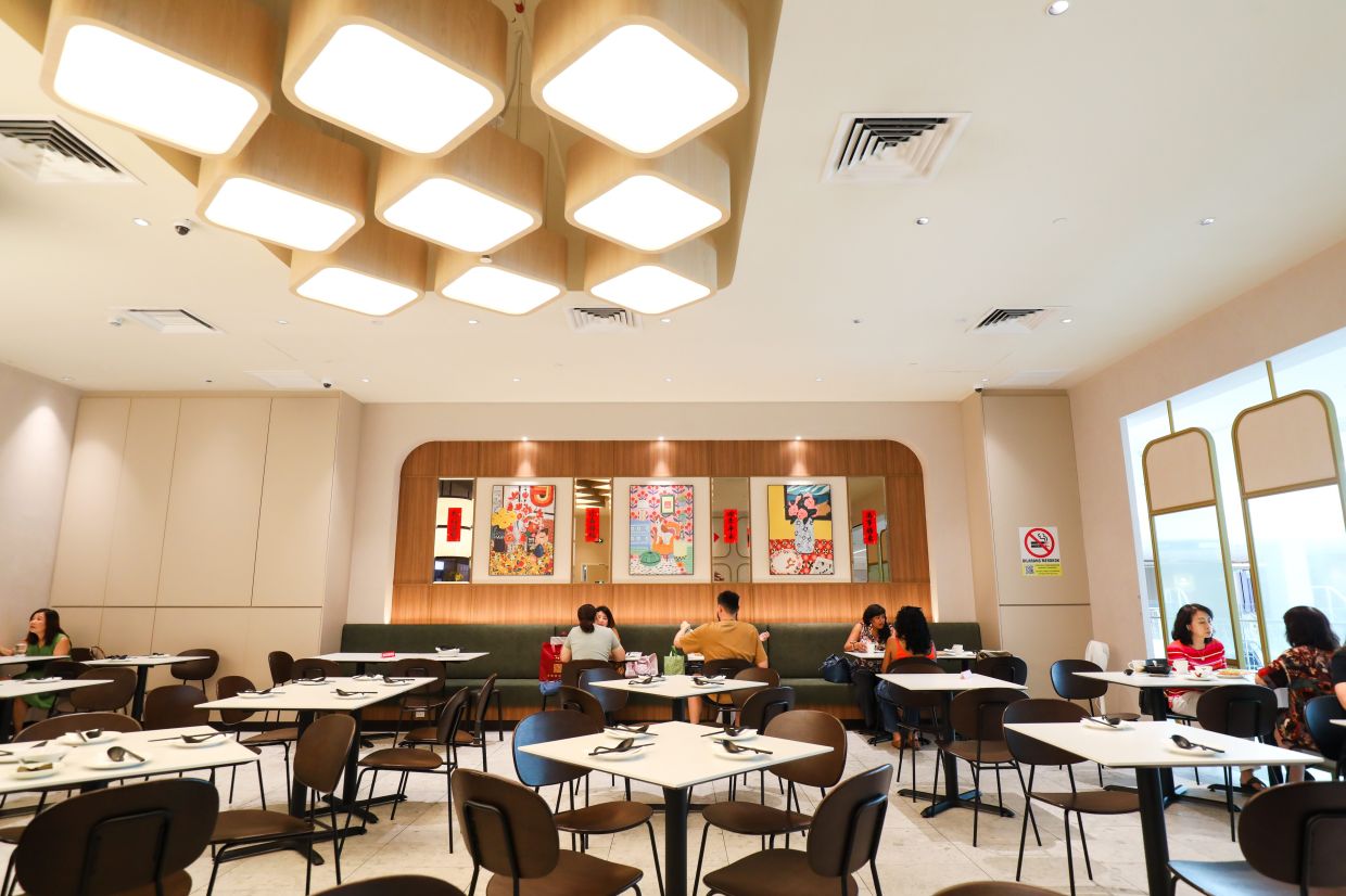 The restaurant has a simple, uncomplicated charm.
