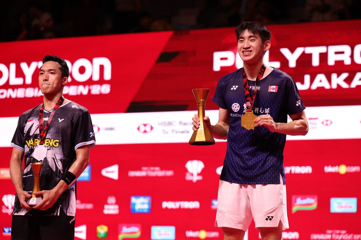 Jonatan, who was Indonesia’s top hope of ending a 12-year wa