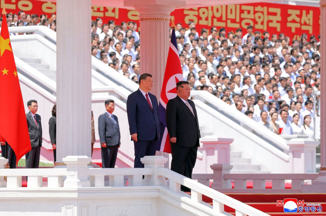 The two leaders agreed to develop bilateral relati