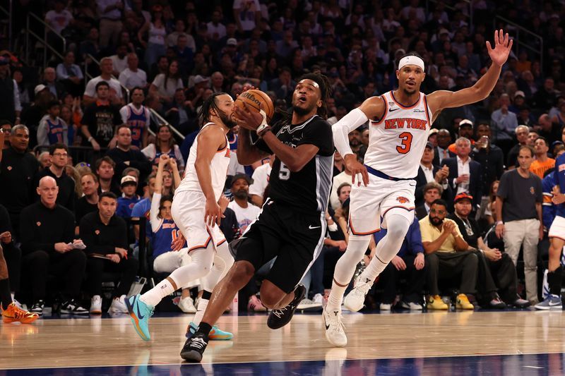 San Antonio rose to the occasion, with their 7-foot 4-inch s