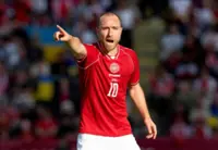 Soccer-Eriksen recovering at home after collapse in Denmark’s friendly against Ukraine