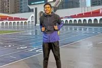Umar clinches 800m silver in New Taipei City