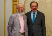 Anwar, peace foundation chairman exchange views on Myanmar, Middle East conflicts
