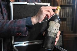 Legendary 130yo French wine restored after decades under Czech castle floor
