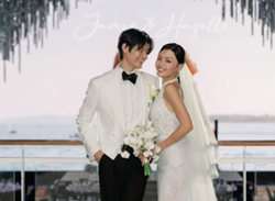Singaporean DJ Hazelle Teo gets dramatic haircut midway through wedding
