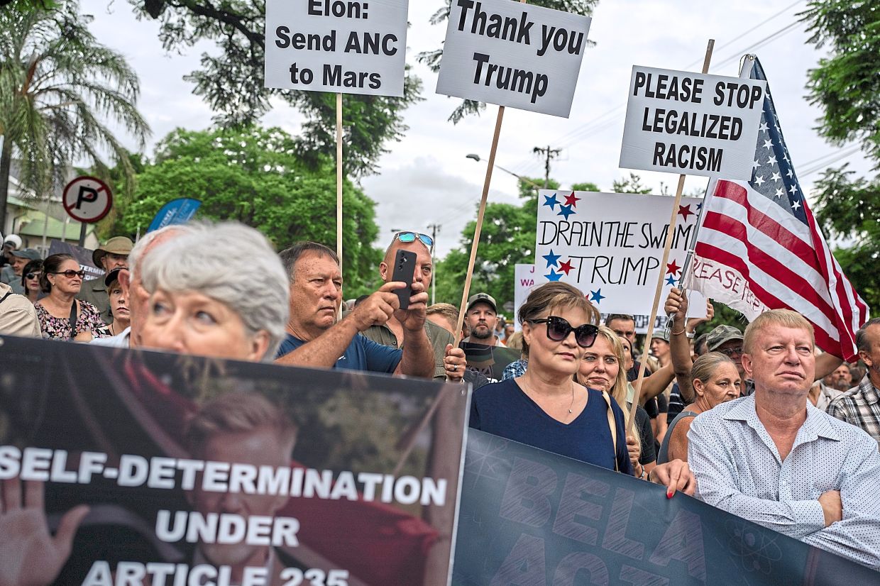 Trump made one notable carve out: since last year, Afrikaner