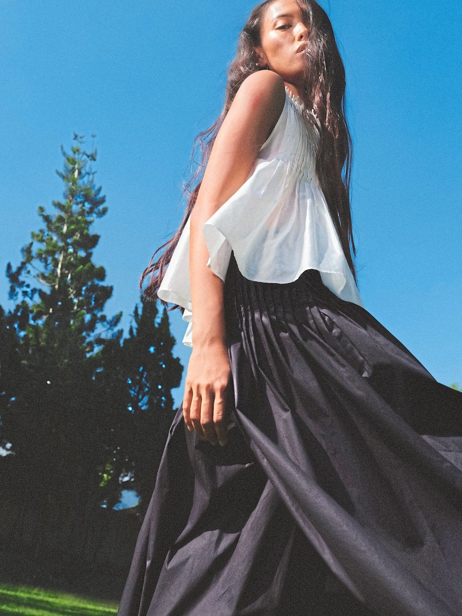 Elevated femininity is about revisiting traditional ideals and reinterpreting them for contemporary women. Photo: Saya