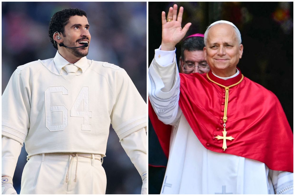 The pope had a brief private meeting with the Puerto Rican s