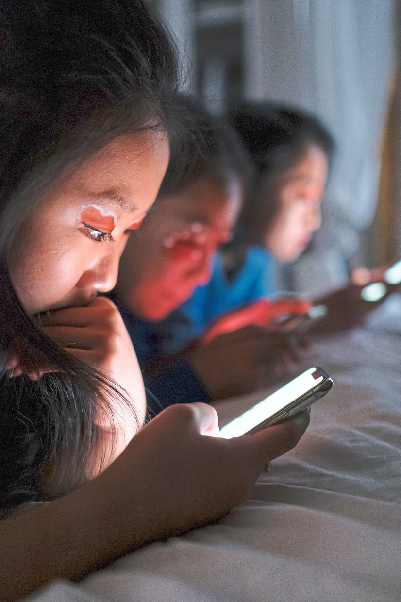 Harm can enter through a group or gaming chat, message, comment or a photo shared. Photo: Pexels