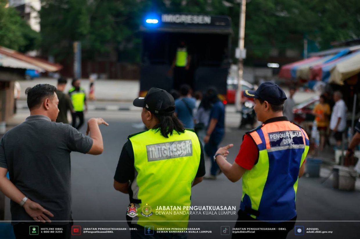 Kuala Lumpur City Hall (DBKL) said that the operation, which