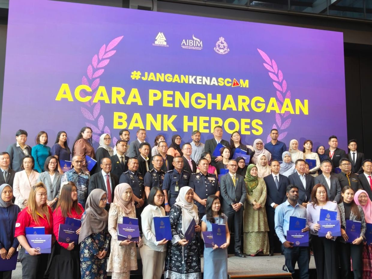 Muhammad Nabil Fikri is one of 68 bank employees hailed by t