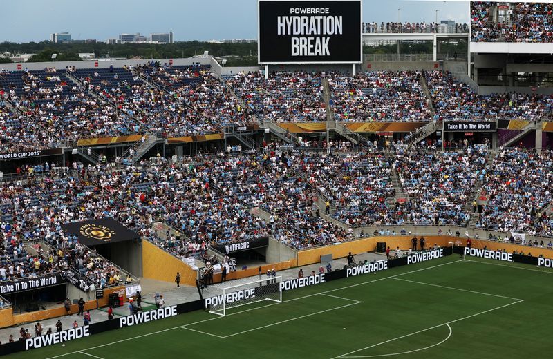 FIFA says its approach to water breaks is based on player-we