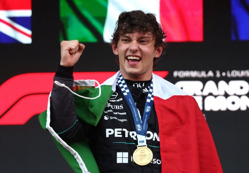 Kimi ⁠Antonelli can deal George Russell another psychologica