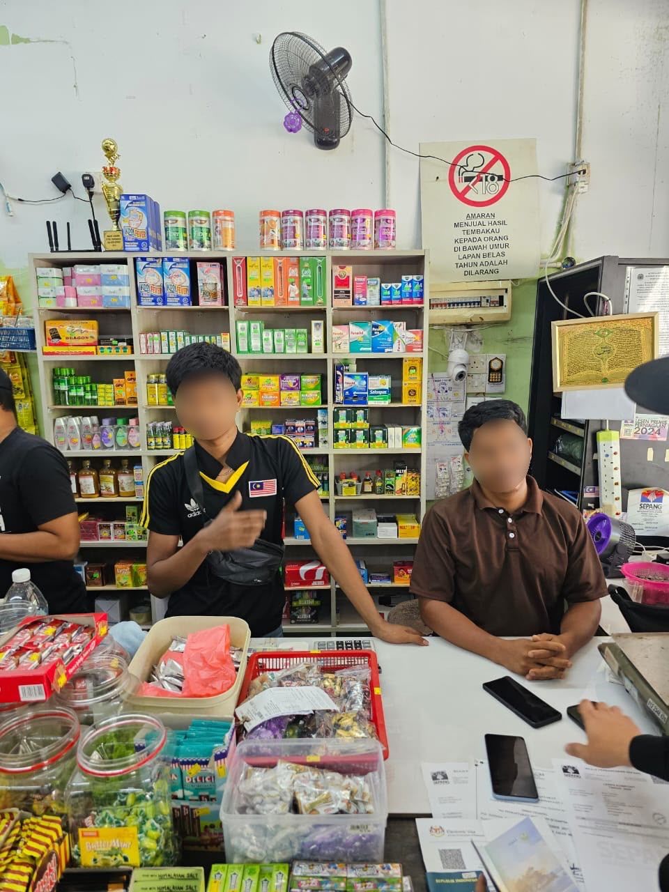 The Immigration Department is tracking down foreigners belie