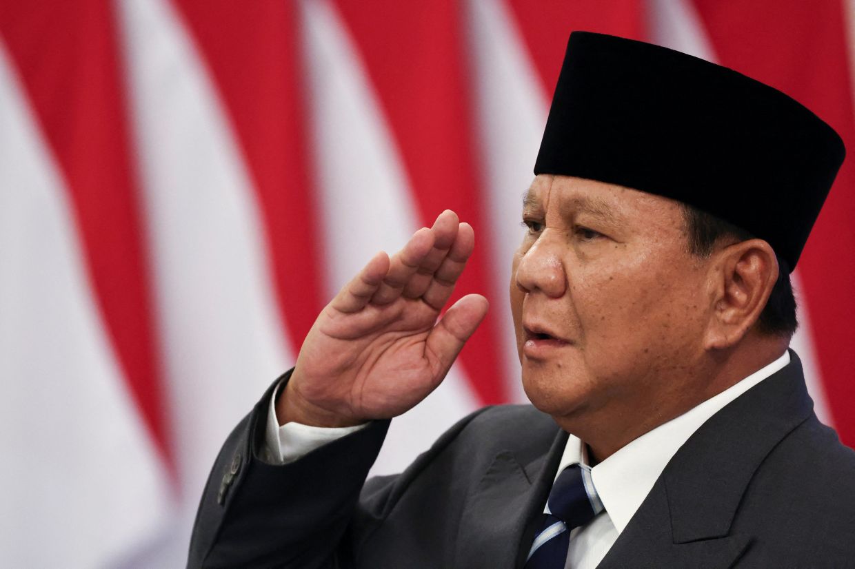 Indonesian President Prabowo Subianto on Wednesday (June 10)