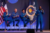 Factbox-NASA's Artemis III crew: a test pilot, an Italian, a record-holder and a first-timer