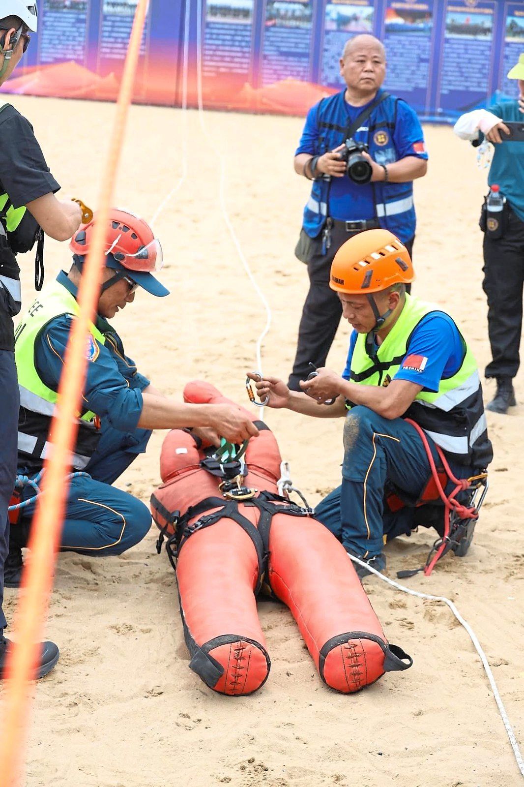 ‘Light Mission’ International Challenge brought together rescue organisations and professional teams in rescue exercises, international cooperation and exchange of experience. — Photos: Handout