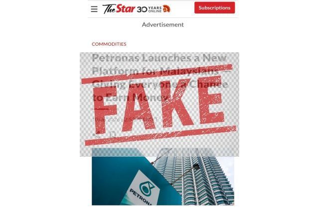 Star Media Group wishes to clarify that the article, hosted 