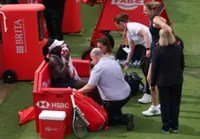 Tennis-Serena's doubles match in doubt after partner Mboko is injured