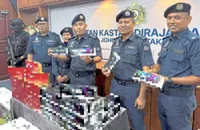9.3 million illicit cigarettes seized by Customs