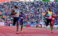 Athletics-Tebogo spoils Gout's debut, Dos Santos and rising star Lutkenhaus rule Oslo