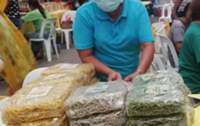 Farmers in Philippines' Antique region produce noodles out of local herbs and vegetables