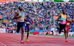 Athletics-Tebogo spoils Gout's debut, Dos Santos and rising star Lutkenhaus rule Oslo