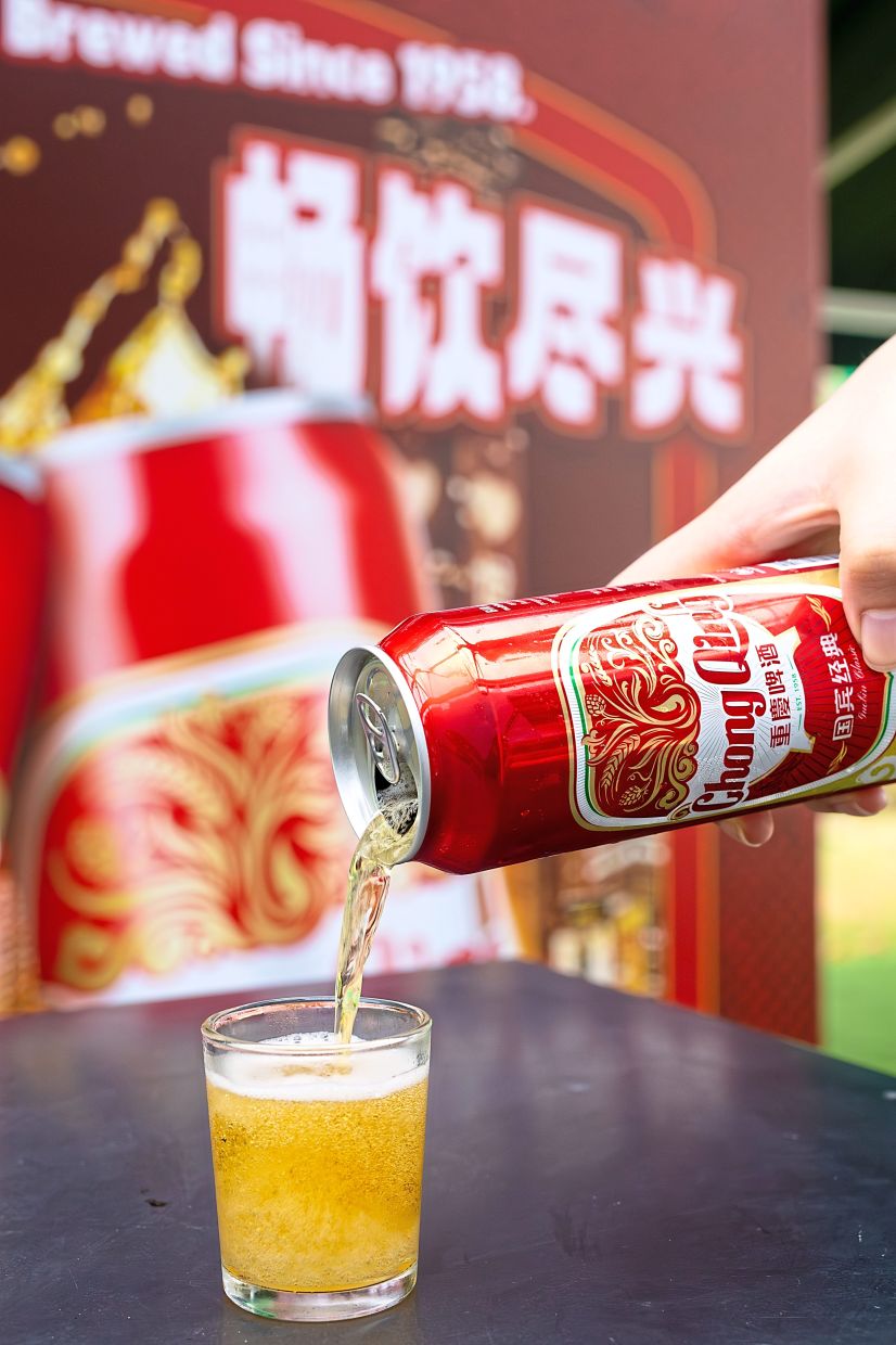 Chongqing beer is crafted as an easy-drinking beverage designed for togetherness around the table.
