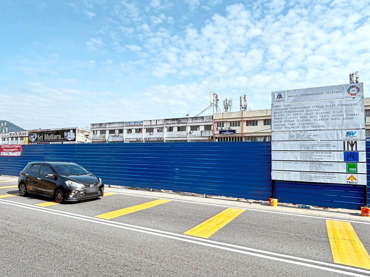 The site in Taman Selayang Baru will feature a structure with 64 stalls alongside facilities such as toilets and parking.