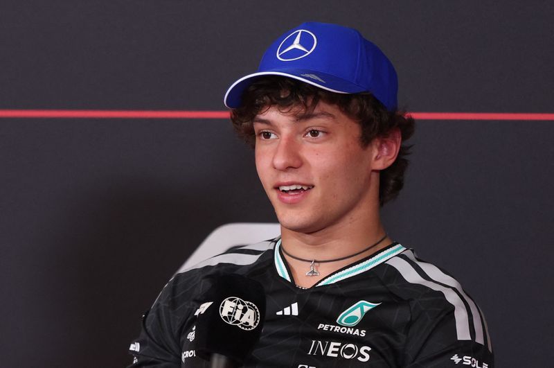 The Mercedes driver posted a cheeky reel on Instagram asking