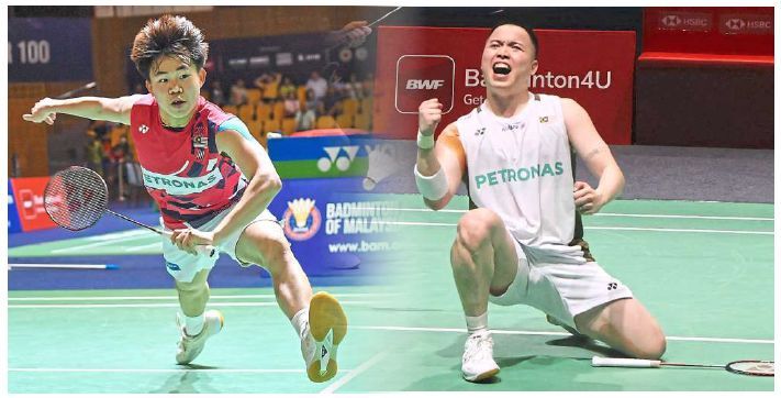 Mix and match: Aaron Tai (left) and Aaron Chia are being paired for the China Open as BAM want to stop being overly dependent on top pairs and give younger players the chance to play in big tournaments.