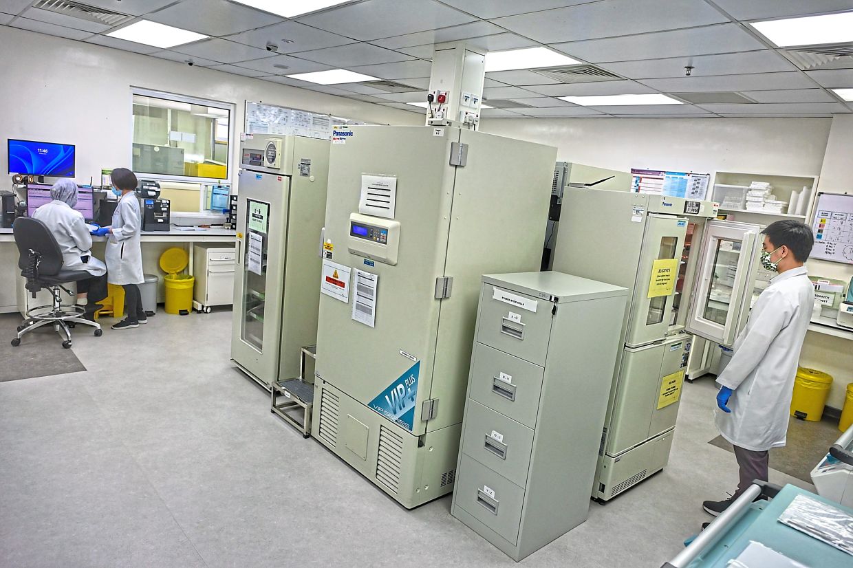 There are only a handful of private hospitals in Malaysia that have blood banks due to the stringent regulatory standards set by PDN, which monitors all blood banks in the country.