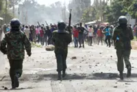 Kenyan killed at protest against US Ebola facility was a teenager, relative says