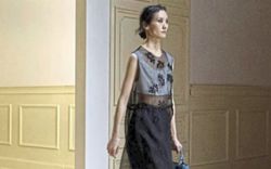 Barely there, endlessly fashionable: Sheer dressing’s latest runway evolution