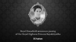 'She was loved by all' Thailand in mourning as they remember the princess who changed its disaster response and saved many lives