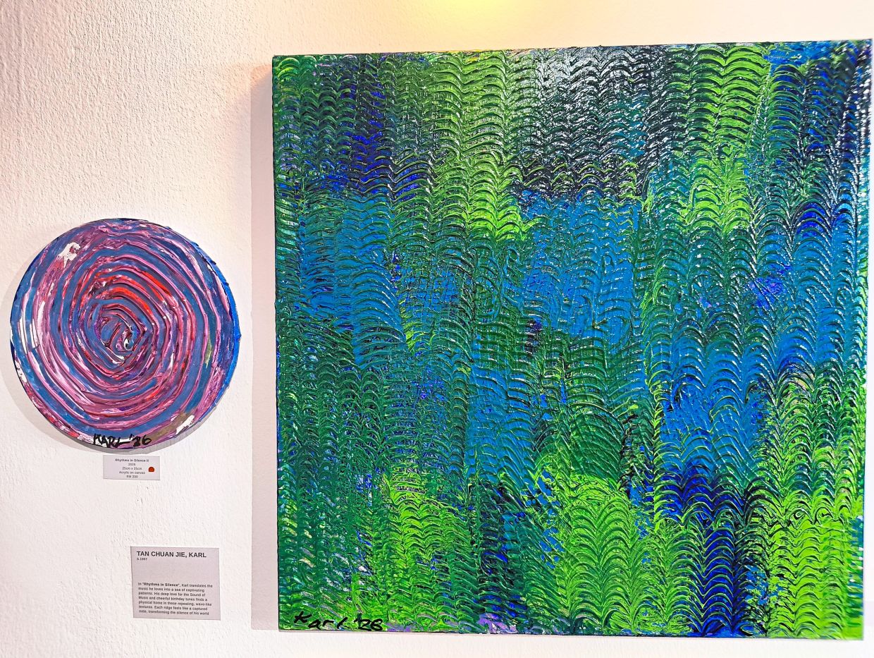 ‘Rhythms in Silence’ by Teresa’s son Karl.