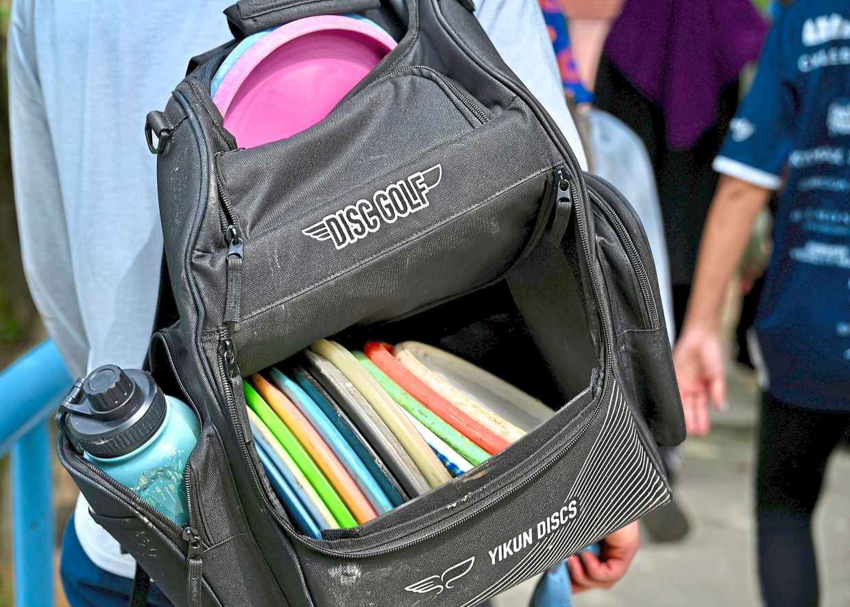Just like a golfer relies on several clubs, a disc golf player can also have several such discs in their collection.