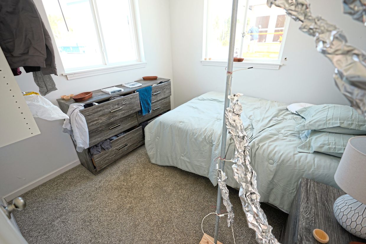 The interior of an accessory dwelling unit sits at the Institute for Business & Home Safety.