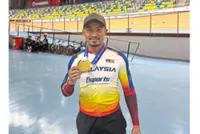 Azizul wins again at national meet even without speed suit and shoe cover
