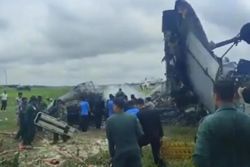 Military transport plane crashes in India, casualties unknown