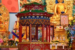 Holy relics of Lord Buddha’s chief disciples displayed in Mongolia for public veneration