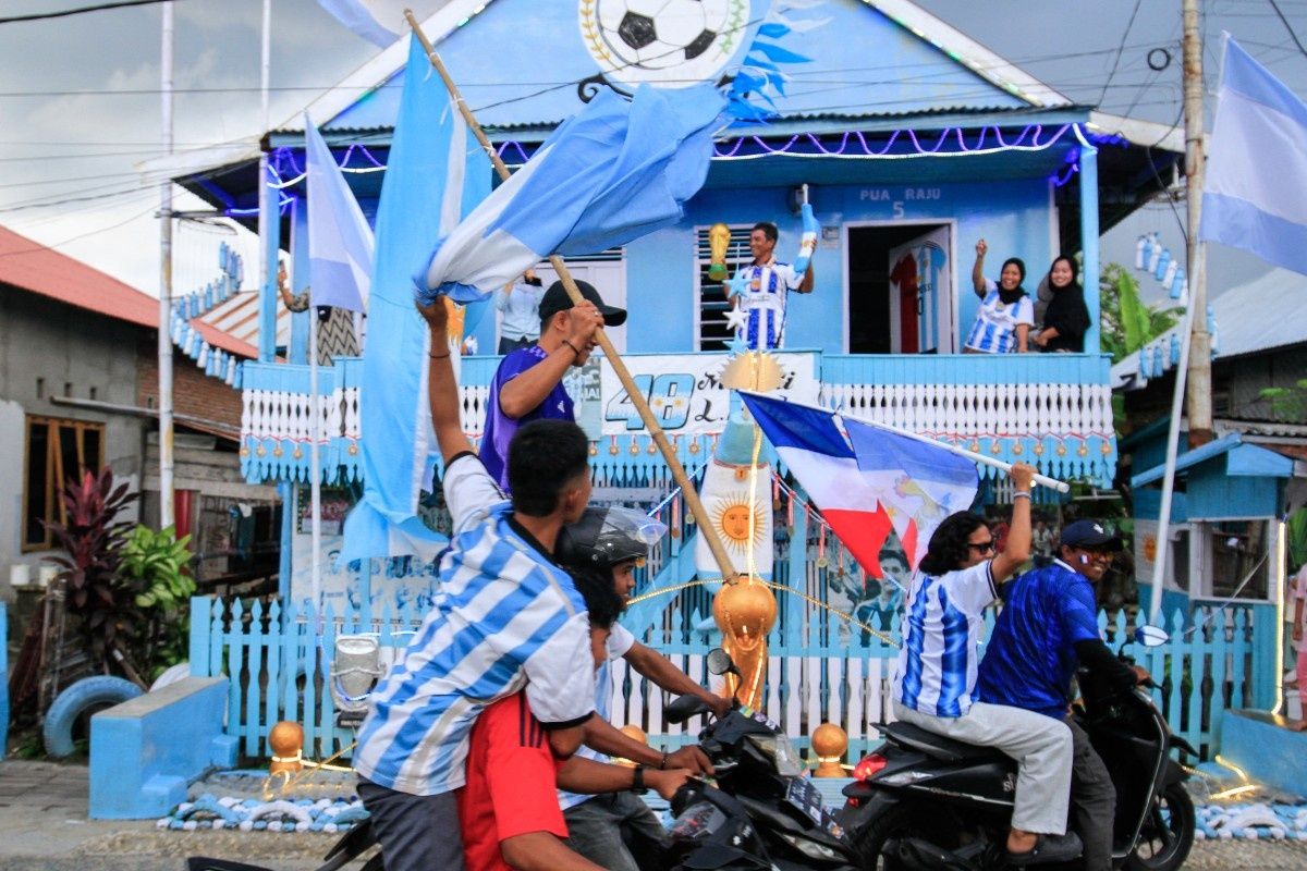 Indonesian Messi superfan welcomes World Cup
