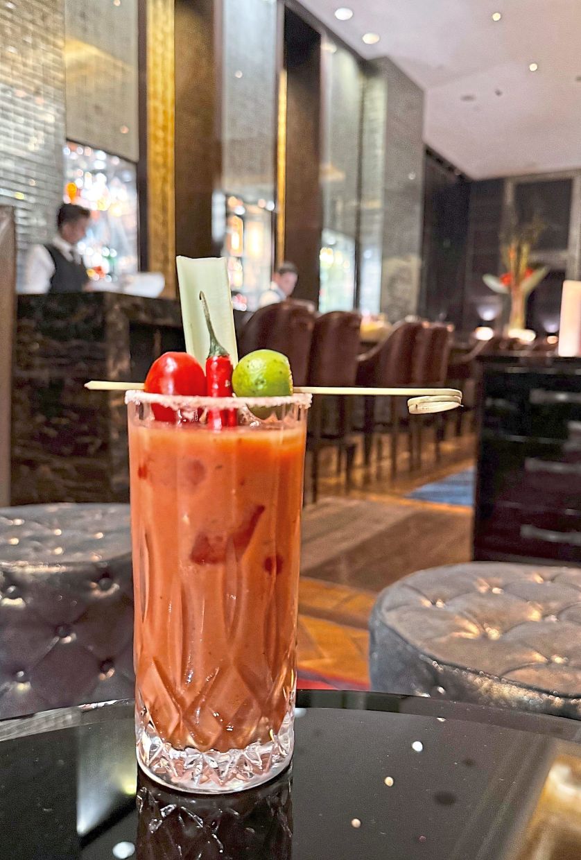 The Assam Boi Mary is Astor Bar KL’s unique take on the cocktail.