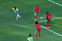 Analysis-Soccer-Ancelotti's Brazil escape Morocco scare after first-half horror show