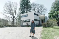 This professor won the competition to design a toilet for the Gropius House