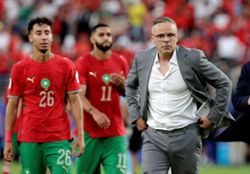 Soccer-Coach Ouahbi confident in Morocco's future after 1-1 draw with Brazil